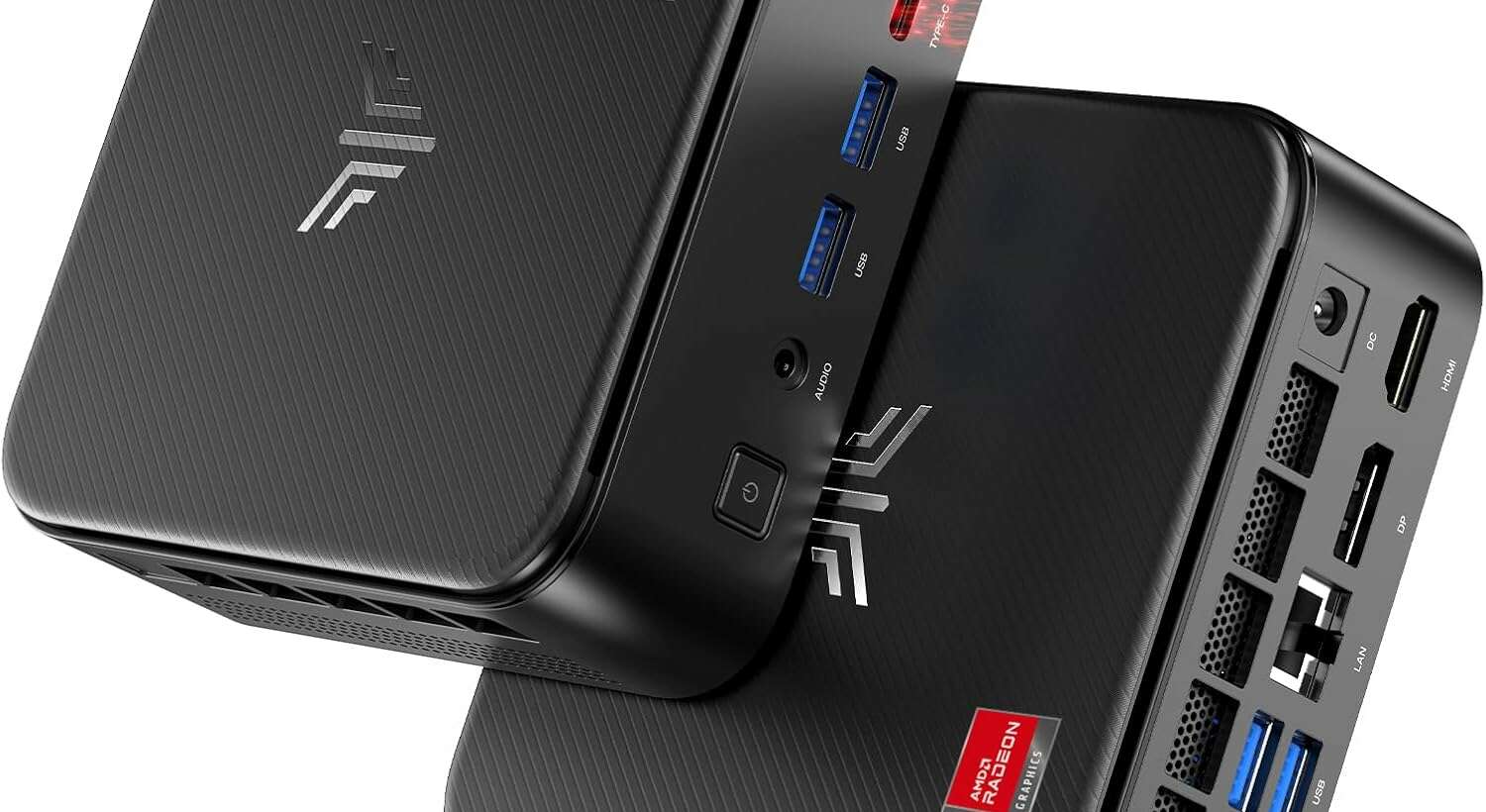 NiPoGi E3B Mini PC AMD Ryzen 7 5825U 16 Go DDR4 / 512 Go SSD